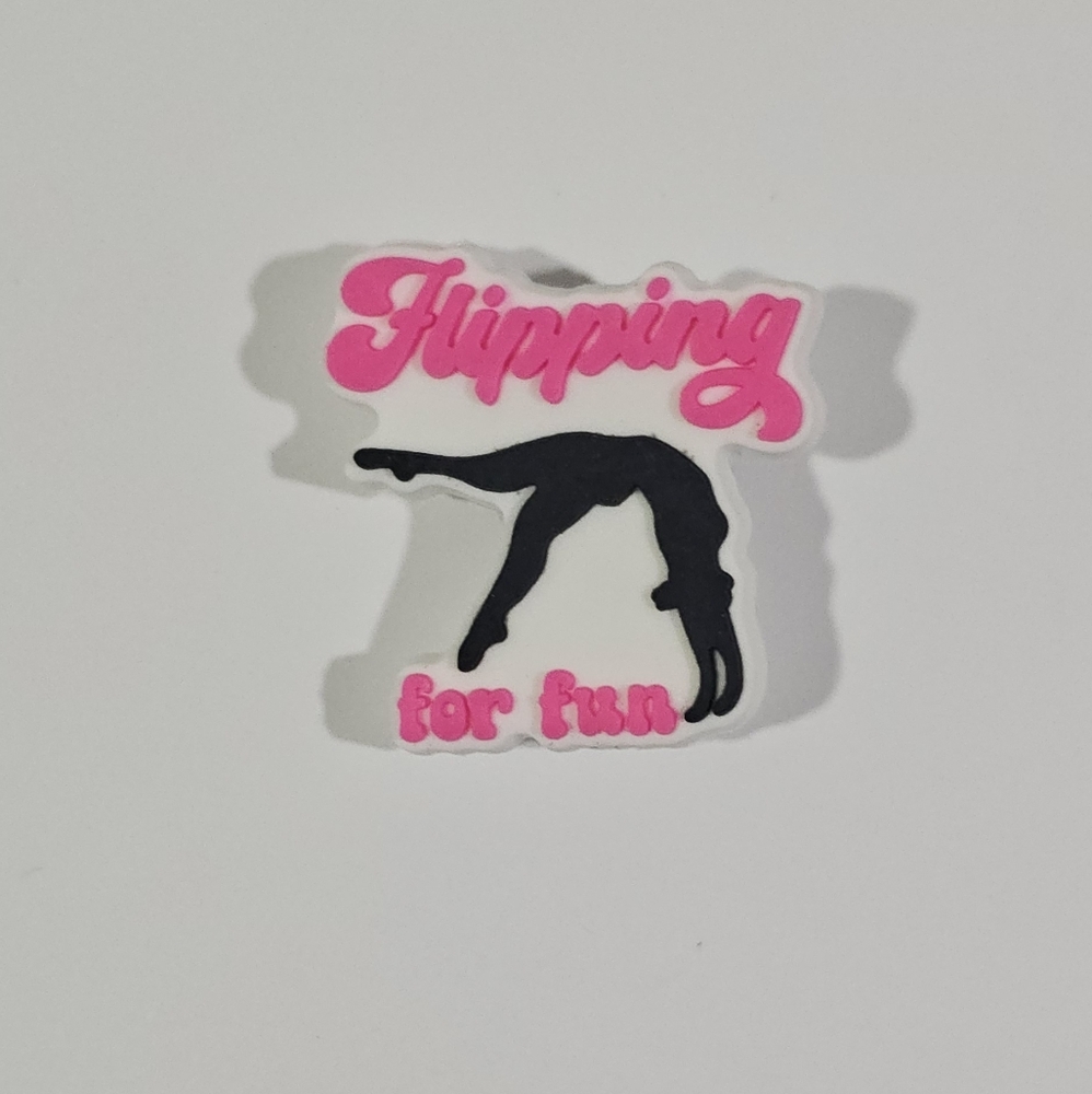 Gymnastics Shoe Charm Croc Charms Clog